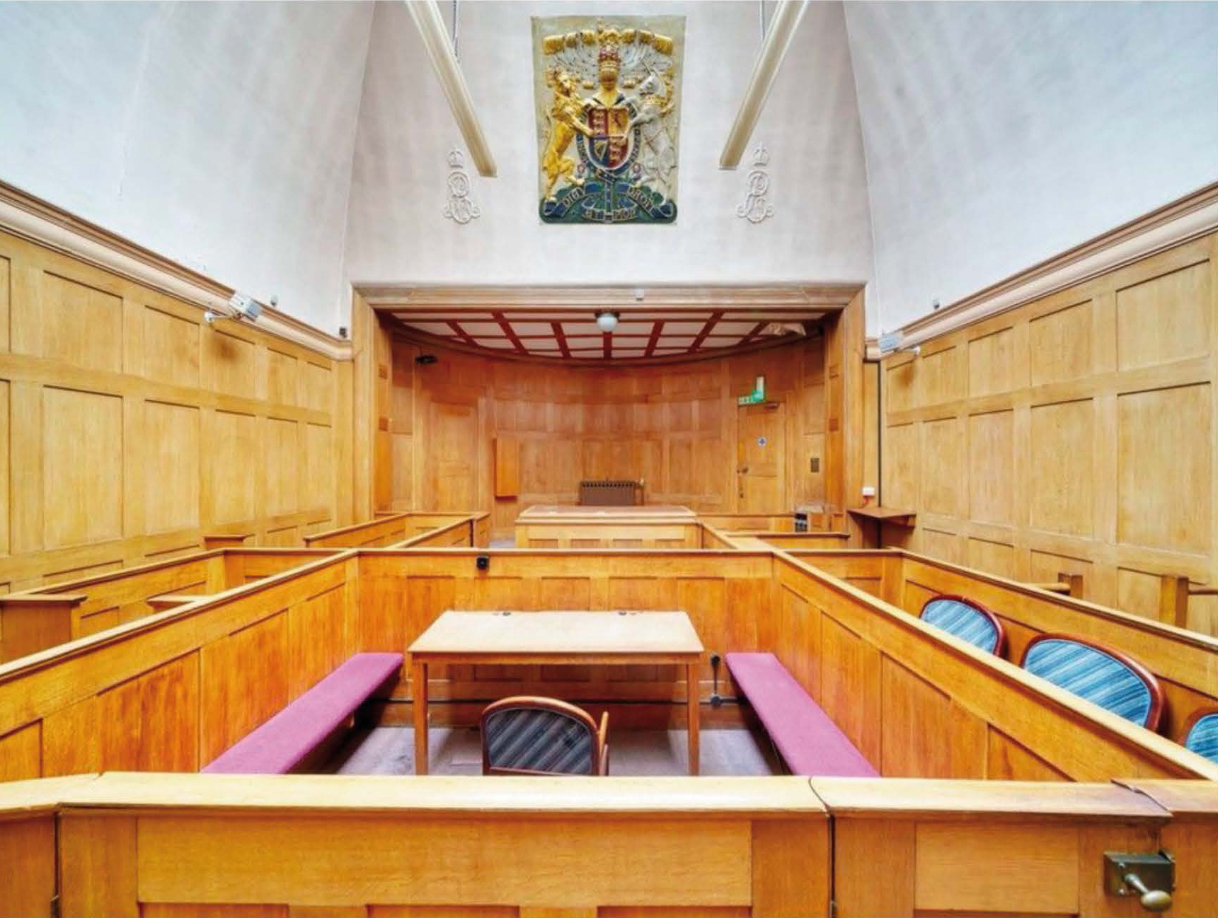 Pure Evil Courthouse imagery