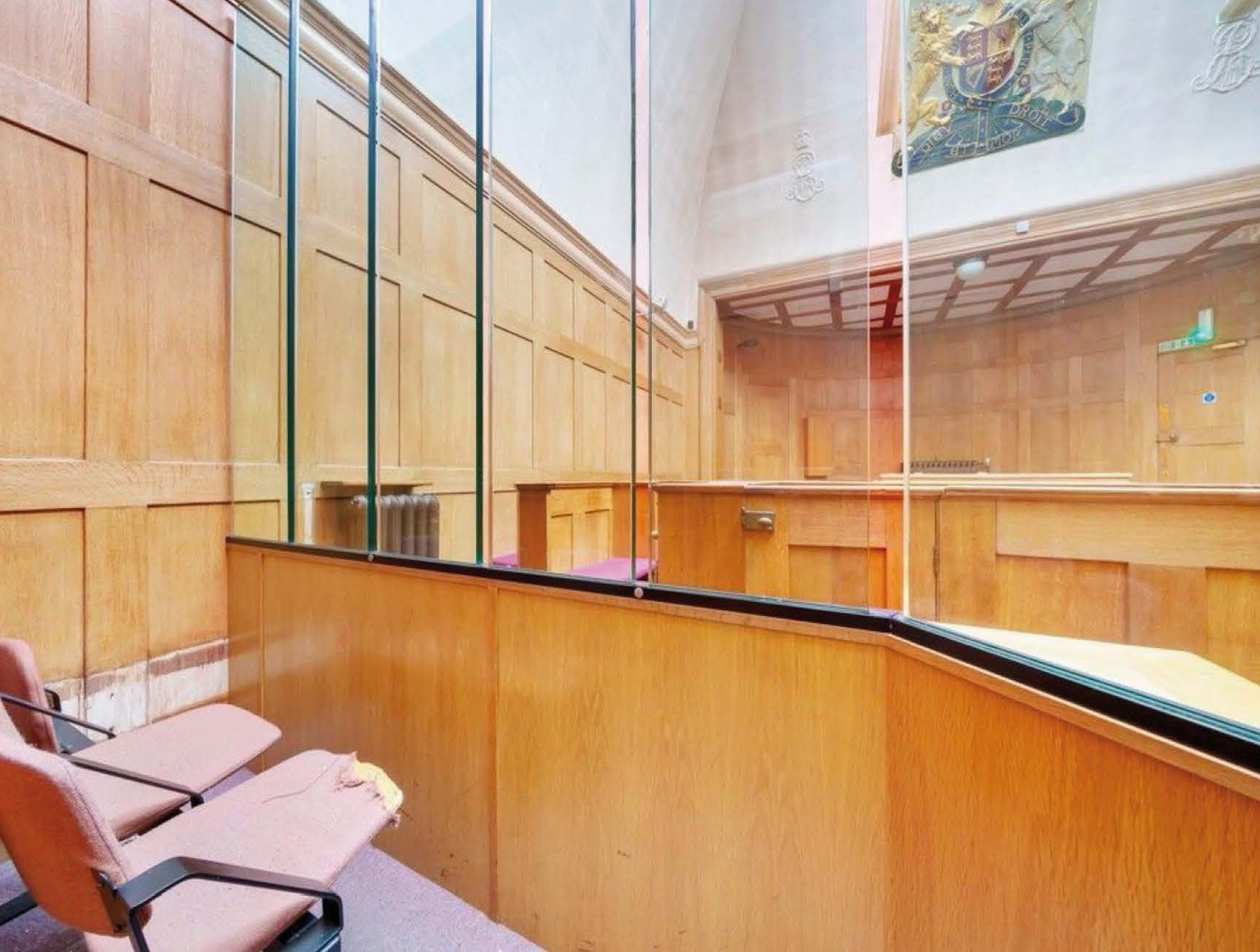 Pure Evil Courthouse imagery